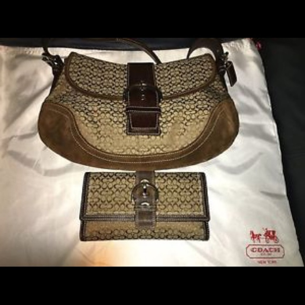 Coach Handbag & Wallet